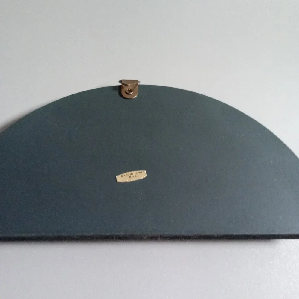Vintage Born To Shop Goose Wooden Key Rack 4 Hook Wall Hanging Decor Teal
